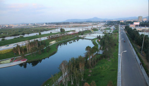 穆稜河雞西市區段 