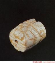 玉羊紋勒玉 玉羊紋勒玉