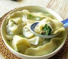 豬肉韭菜餛飩 豬肉韭菜餛飩