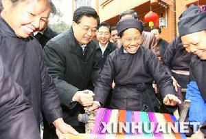 胡錦濤在井岡山考察