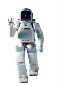多啦A夢現實版化身“ASIMO”機器人。