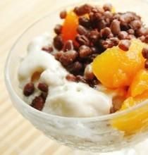 優酪乳蜜豆冰沙