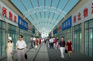 宜達物流園街景圖