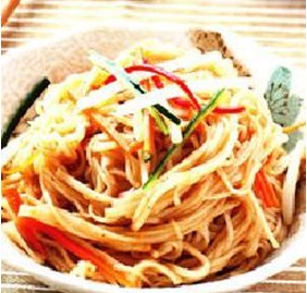 素拌麵線