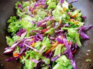 甘藍蚝油生菜絲