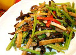 豆乾炒芹菜