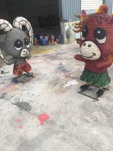 稻草人藝術卡通造型