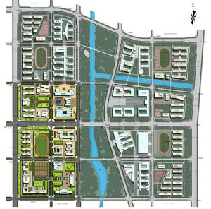 江西理工大學南昌校區規劃圖