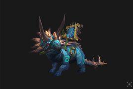 冰藍原始恐角龍韁繩 冰藍原始恐角龍韁繩