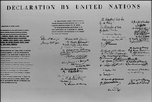 《聯合國家宣言》 《聯合國家宣言》