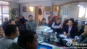 李升成律師為顧問單位講解法律知識