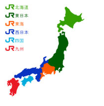 （圖）東日本旅客鐵道的營運範圍