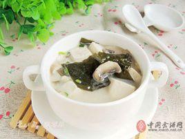 平菇海帶湯 平菇海帶湯