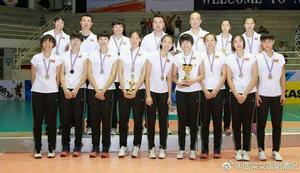 中國女排獲得亞軍2