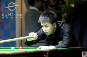 比賽中的劉海濤