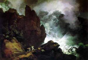 《阿爾卑斯山的雪崩》 《阿爾卑斯山的雪崩》