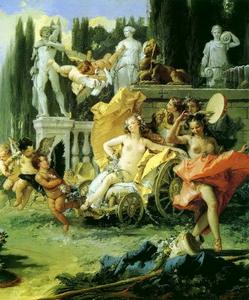 《花神的凱鏇（局部）》提埃波羅