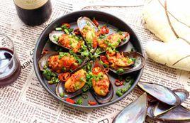 蒜香淡菜 蒜香淡菜