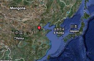 （圖）北館陶鎮在中國位置