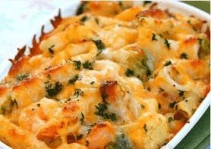 芝士烤面片 芝士烤面片