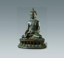 青銅器釋迦牟尼佛坐像 青銅器釋迦牟尼佛坐像