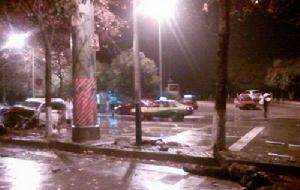 2月2日晚事故現場