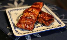 美式烤豬排 美式烤豬排