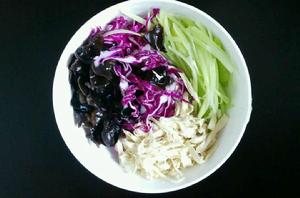 木耳紫甘藍豆腐皮 木耳紫甘藍豆腐皮