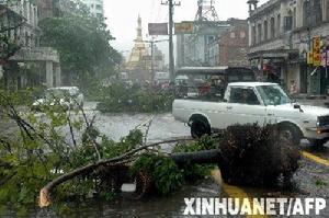 伊洛瓦底省受災