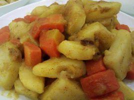 胡蘿蔔燒土豆 胡蘿蔔燒土豆