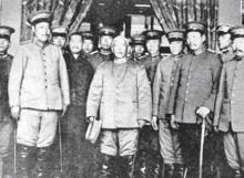 袁世凱與北洋軍將領合影