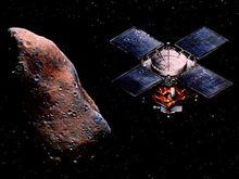 小行星Gaspra，伽利略號探測器拍攝