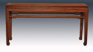 明黃花梨長桌 明黃花梨長桌