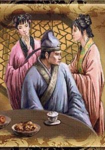 齊人有一妻一妾