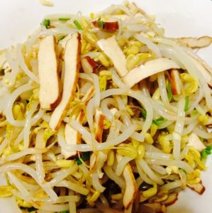 香乾拌豆芽