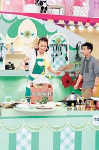 （圖）熊黛林在《美女廚房》表現獲得好評