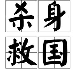 殺身救國 殺身救國