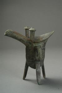 商夔龍紋銅爵 商夔龍紋銅爵