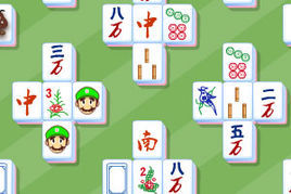 超級瑪麗麻將牌