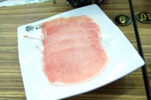 白豬肉片 白豬肉片