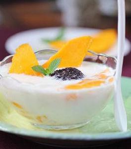 芒果黑米粥 芒果黑米粥