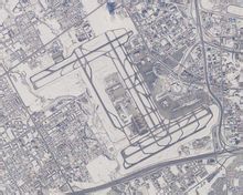 皮爾遜國際機場衛星圖
