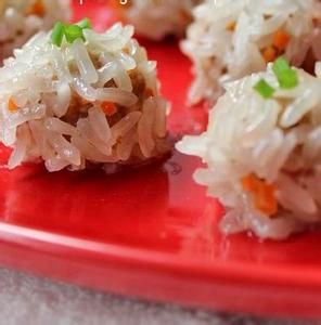 胡蘿蔔蝦仁小丸子 胡蘿蔔蝦仁小丸子