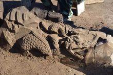 JZ1鴟吻一側龍紋