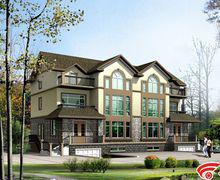 秦嶺山水效果圖