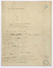 小說手稿（第1頁）