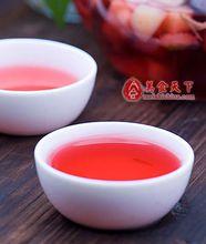 紅彤彤的水果花草茶