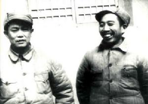 （圖）王震、李先念在西柏坡