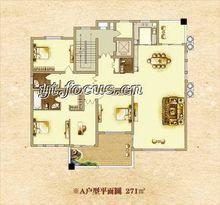 雲頂藍山洋房1戶型圖