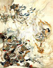 劉繼卣大鬧天宮組畫